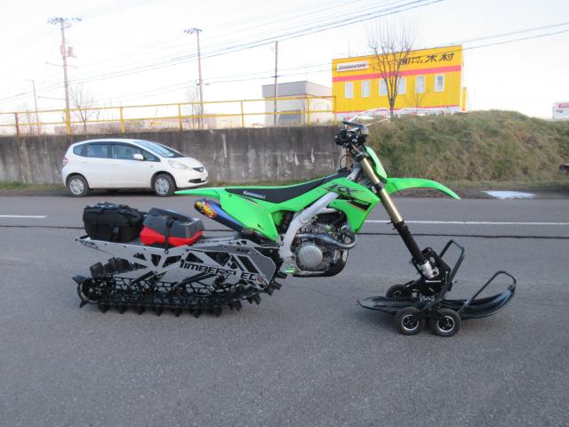 045 スノーバイク KX450 Timbersled RIOT3S